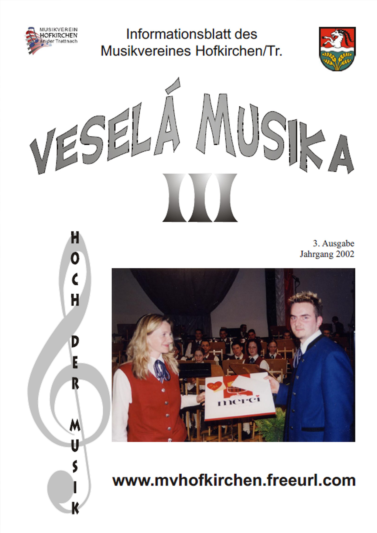 Deckblatt Vesela 2002